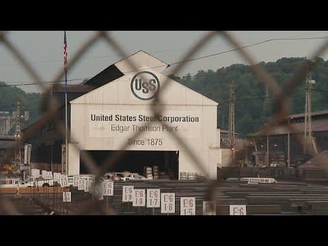 US steel says union jobs are at risk if a merger with Japanese company doesn't go through