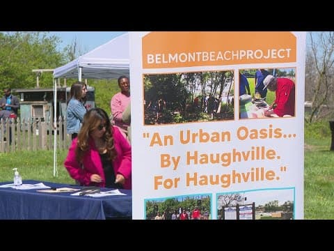 Belmont Beach opens for 4th season