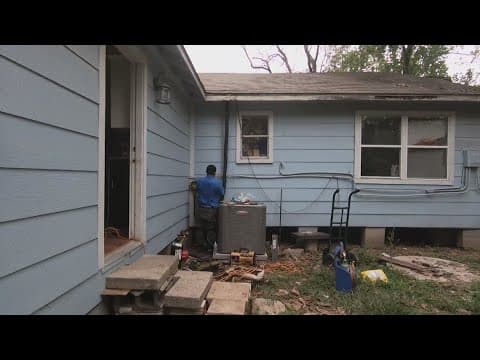 US Army veteran in Magnolia gets free air conditioning system after sweltering Texas summer