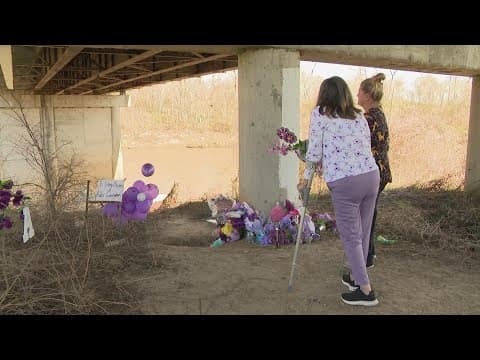 Vigil held for Audrii Cunningham a day after her body was found in Texas river