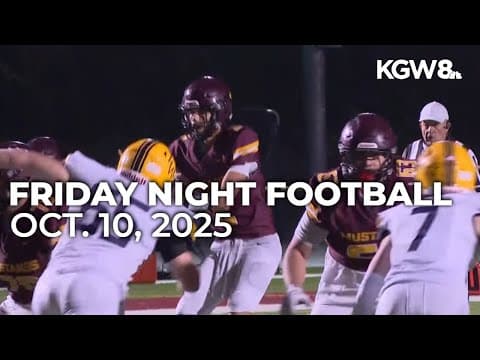 Friday Night Football: October 10, 2025