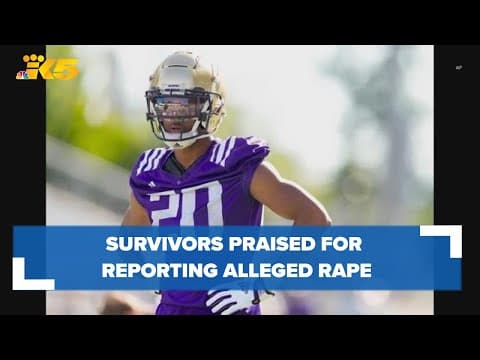 Bravery of survivors who reported alleged rape by UW player will have 'generational impacts'