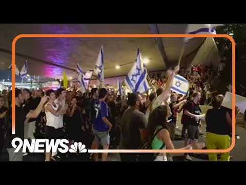 Israelis erupt in protest to demand a cease-fire after 6 more hostages die in Gaza
