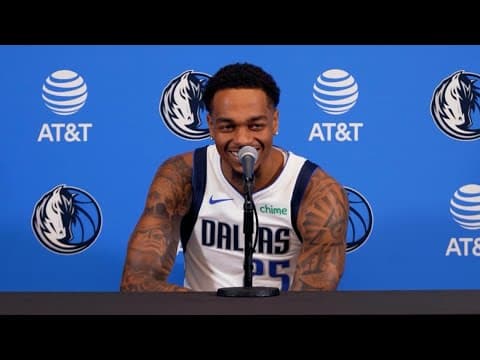 PJ Washington full press conference | 2024-25 Dallas Mavericks Media Day