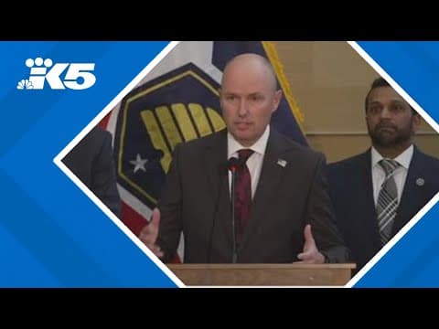 Full press conference announcing arrest in deadly shooting of Charlie Kirk