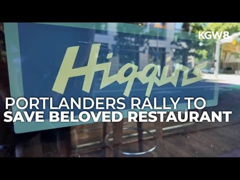 Portland rallies to save beloved restaurant Higgins after closure warning