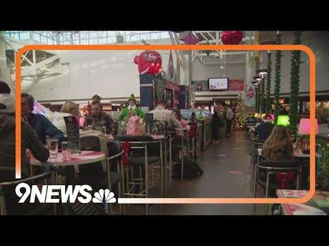 Christmas Eve travelers spend the holiday at DIA's holiday pop-up bar