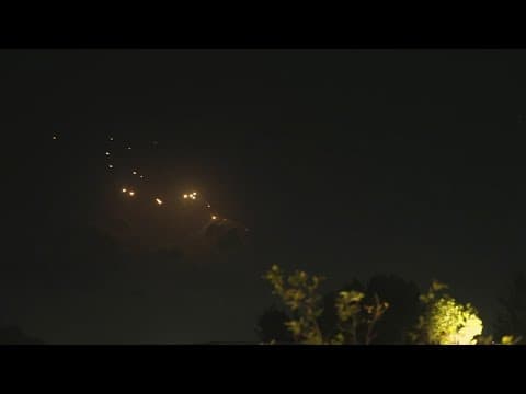 Iran fires hundreds of missiles into Israel as the prospect of a larger war in the Middle East looms