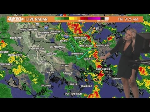 Flash Flood Warning for parts of the New Orleans Metro