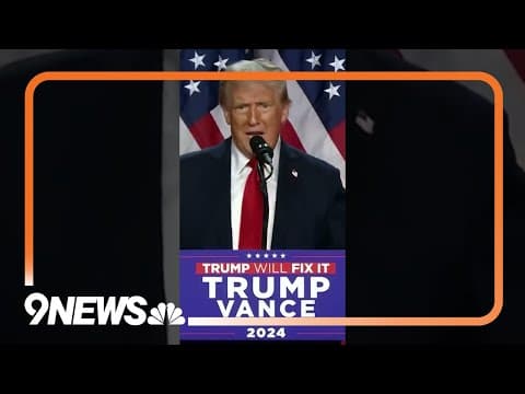 Donald Trump says his win was because of a ‘common core of common sense’