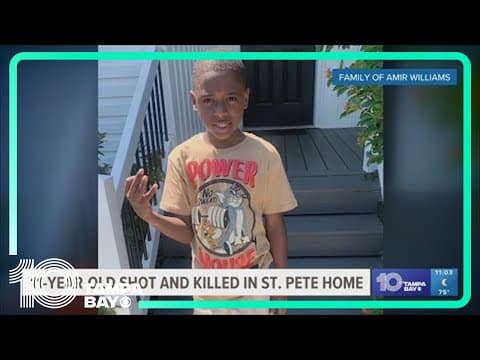 Police: 11-year-old boy shot and killed by brother in St. Petersburg