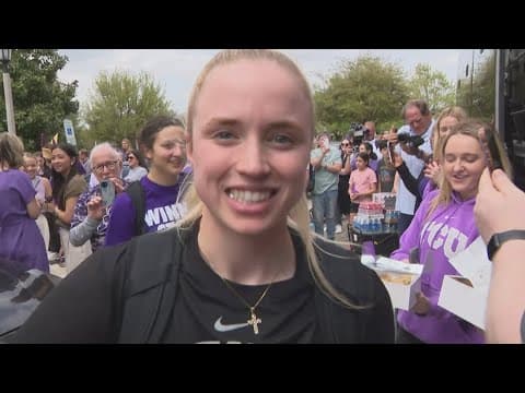 TCU women's basketball team receives sendoff ahead of first Sweet 16 in program history
