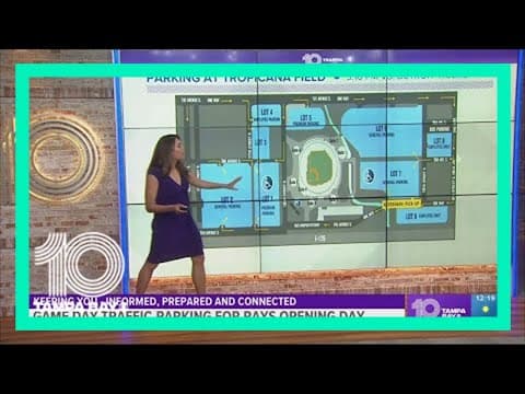 Game day traffic, parking for Rays opening day