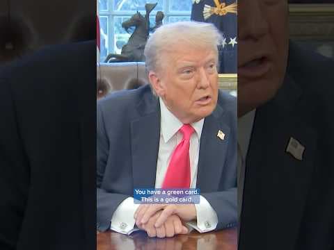 President Trump announces ‘gold card’ green card alternative for $5M to attract wealthy immigrants