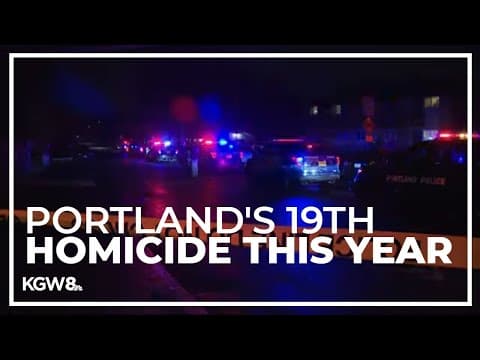 Shooting in Lents neighborhood marks Portland's 19th homicide this year