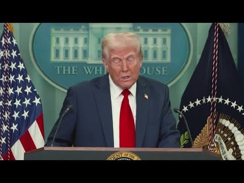 'As one nation we grieve': President Trump speaks out on deadly D.C.-area plane crash