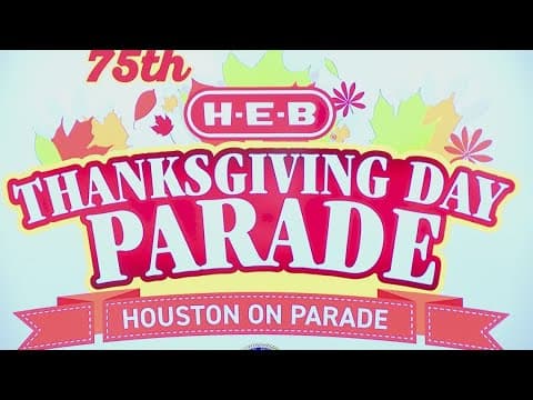 City leaders announce details for Houston's 75th annual H-E-B Thanksgiving Day Parade