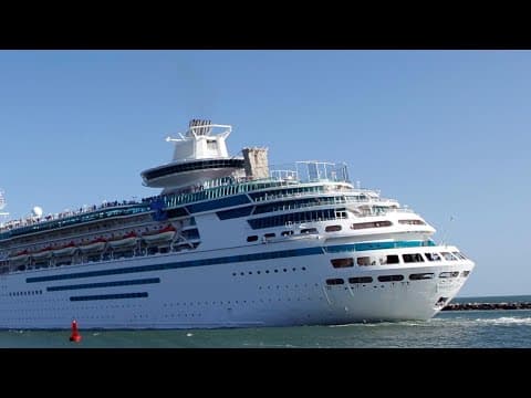 Royal Caribbean cruise docked in Florida after nearly 100 norovirus cases reported