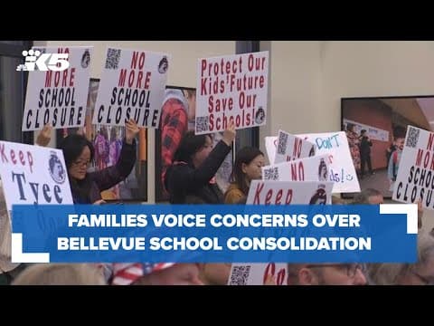 Families voice concerns over Bellevue school consolidation plan at board meeting