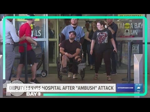 Deputy seriously hurt in Brandon ambush released from hospital