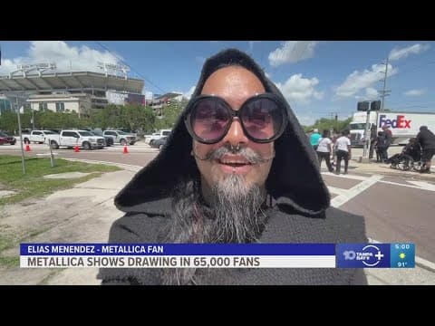 Metallica concerts, Rays games bring heavy traffic to Tampa