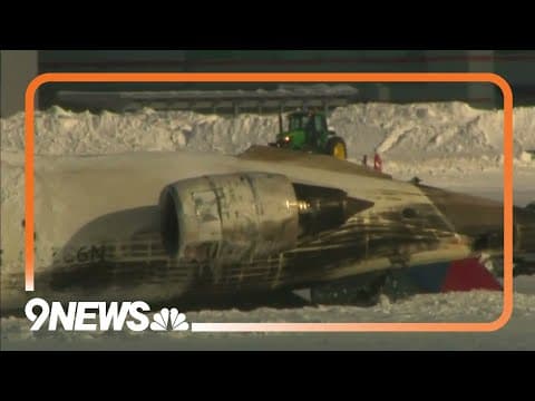 Delta plane flips following crash at Toronto airport