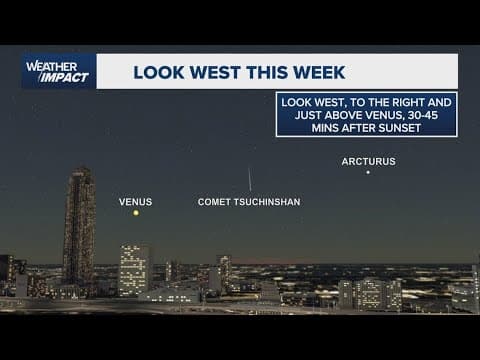 How to see comet that's only visible once every 80,000 years