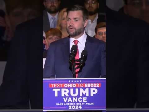 JD Vance Hosts First Solo Rally
