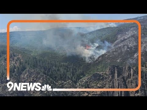 Wildfire at Black Canyon of the Gunnison continues to grow