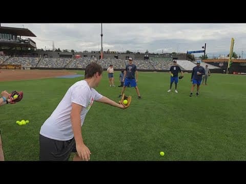 St. Paul Saints play ball with dozens of people with disabilities