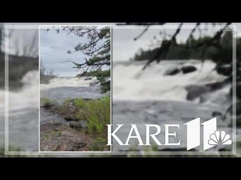 Search continues for 2 canoeists missing after going over falls in BWCA