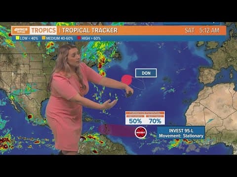 Saturday morning tropical update: Tropical depression could form as wave moves towards Caribbean