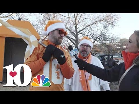 Checking in with some Vol fans at College Gameday!