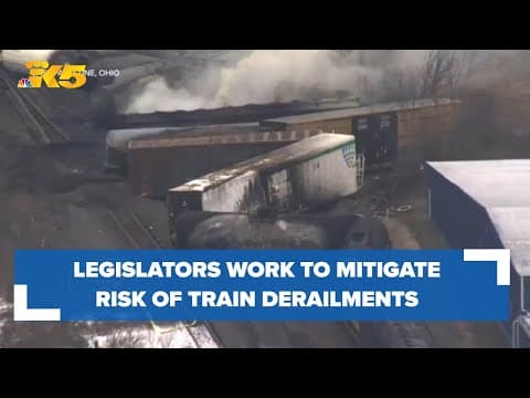Legislators working to mitigate risk of train derailments