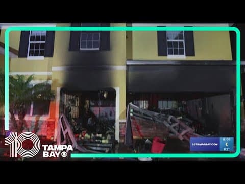 Seffner home damaged by garage fire, fire rescue says