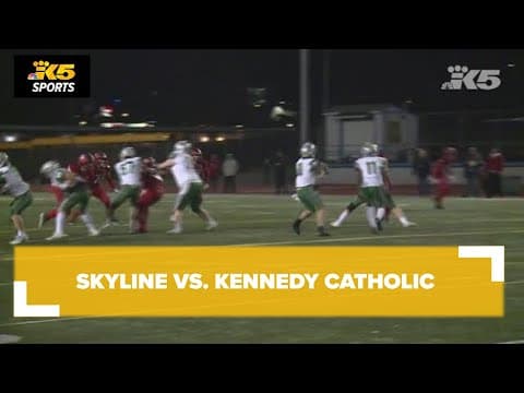 HS Football:  State Qtrs - Skyline vs. Kennedy Catholic