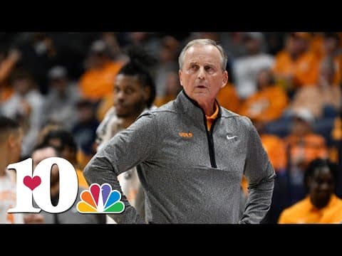 Tennessee men's basketball coach Rick Barnes speaks after Kentucky win