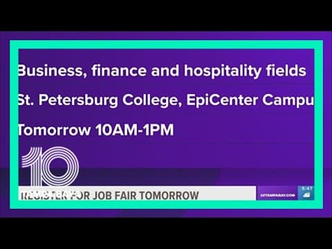 CareerSource Pinellas and St. Petersburg College hosts job fair