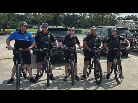 Terrebonne Parish Sheriff's Office unveils first bike patrol