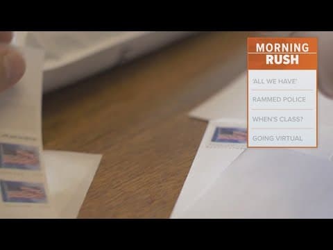 The postal service is hiring for the holidays