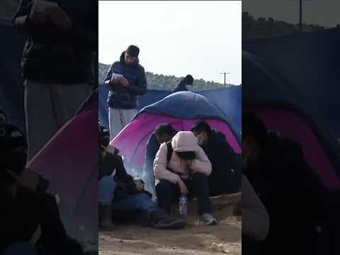 Migrants seeking asylum in San Diego County face dangerous weather conditions #migrant #border