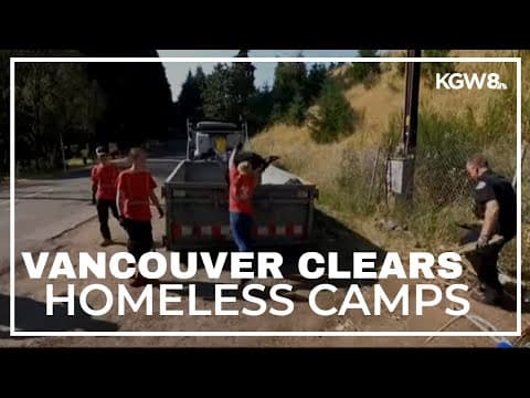 Vancouver clearing homeless camps in areas at risk for wildfire