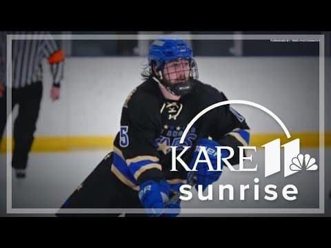 High school hockey player suffers TBI, but continues to recover