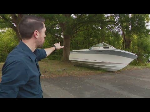 Boat ditched on Maryland highway part of bigger problem