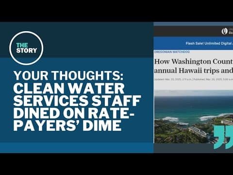 Washington County wastewater officials' spendy meals and trips | Your Thoughts