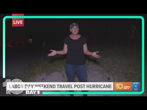 After Idalia, Florida beaches open for Labor Day weekend