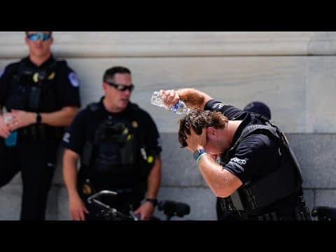 40 US cities set new record highs Monday amid heat wave