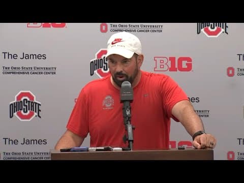 Ohio State football: Ryan Day speaks as starting quarterback decision remains up in the air