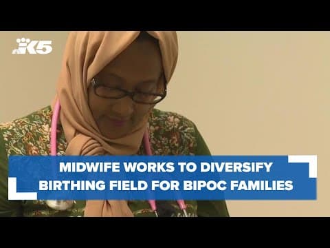 Midwife works to diversify birthing field to help BIPOC families