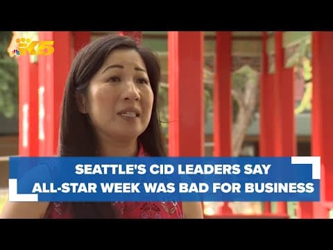 Seattle Chinatown-International District business owners say All-Star Week was a bust